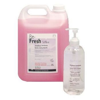 Afbeeldingen van Softline handzeep, met pomp 500ml