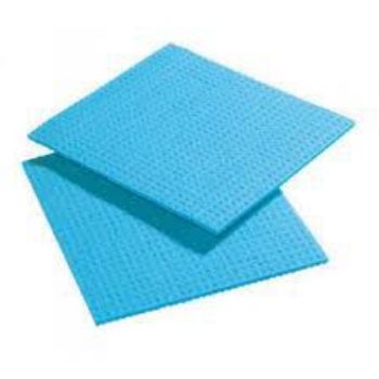 Afbeeldingen van Sponsdoek spontex groot Blauw-5st