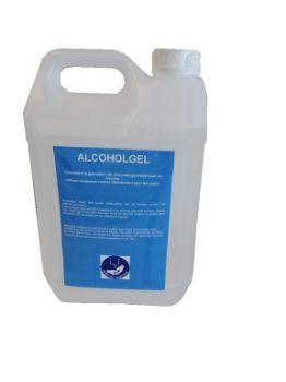 Afbeeldingen van Softline-alcoholgel 5L