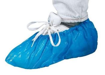 Afbeeldingen van Overtrekschoen blauw 55my -100st