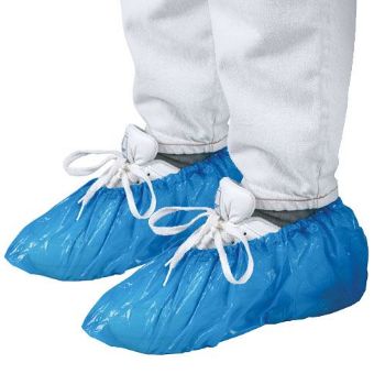 Afbeeldingen van Overtrekschoen 130 micr. Blauw - 50st