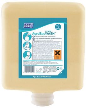 Afbeeldingen van Deb AgroBac Lotion zeep 4x2L