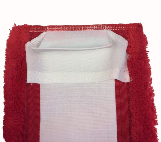 Afbeeldingen van Vlakmop, speedclean microf. 40cm Rood