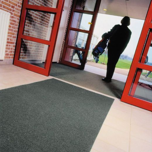 Afbeeldingen van Spagettimat met rug  120cmx6m