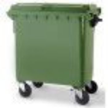 Afbeeldingen van Vuilcontainer 770L GROEN
