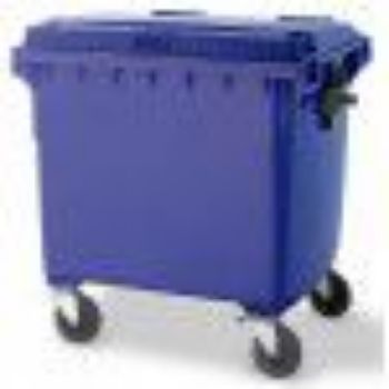Afbeeldingen van Vuilcontainer 1100L BLAUW