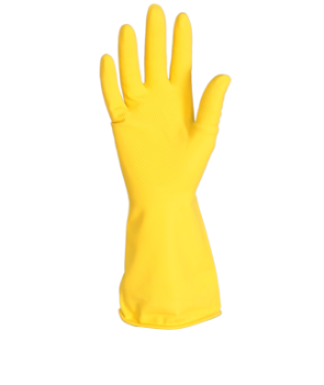 Afbeeldingen van Huishoudhandschoenen Geel L