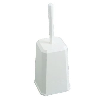 Afbeeldingen van Toiletborstel (gesloten) Pearl White