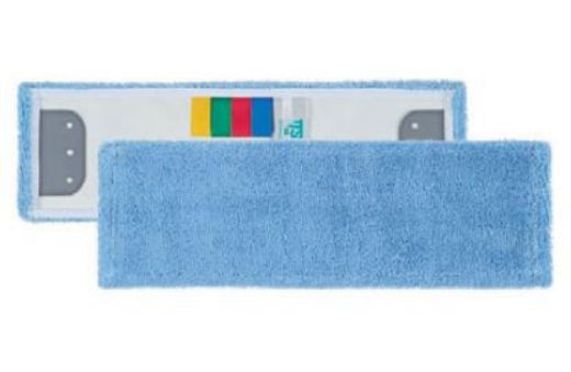 Afbeeldingen van Vlakmop 40cm blauw - wet system