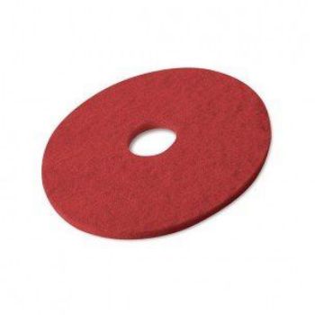 Afbeeldingen van Vloerpads 9", Rood, 5st