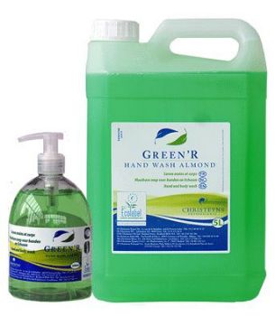 Afbeeldingen van Green'R Hand Wash Almond 5L