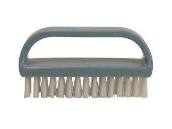 Afbeeldingen van Nagelborstel pvc met greep, hygiëne