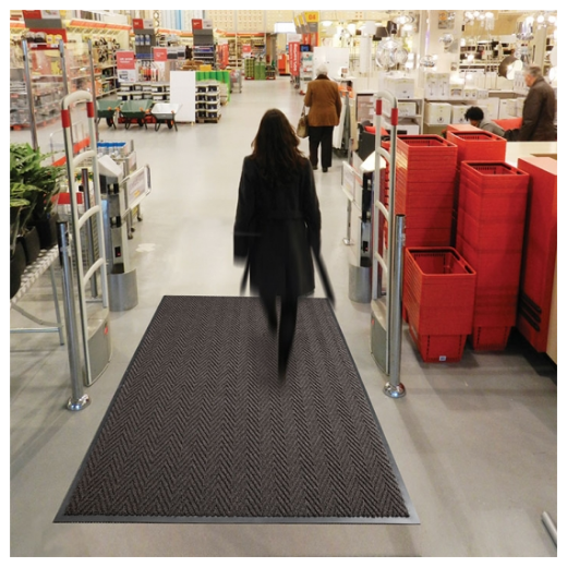 Afbeeldingen van NOTRAX Arrow Trax- 130x350cm - Antraciet