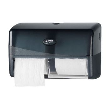 Afbeeldingen van Dubbele toiletroldispenser Pearl Black