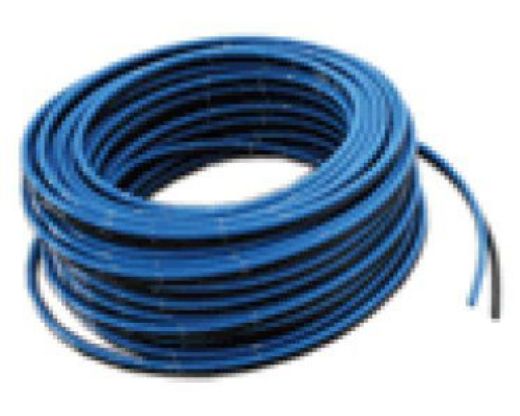 Afbeeldingen van Waterslang blauw/zwart 50m Ø8mm