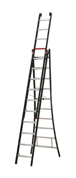 Afbeeldingen van Trapladder Nevada 3x12treden