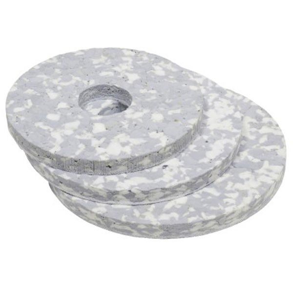 Afbeeldingen van Vloerpad Melamine 13" Wit-Beige