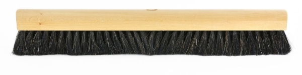 Afbeeldingen van Zaalveger zwart haar 60 cm