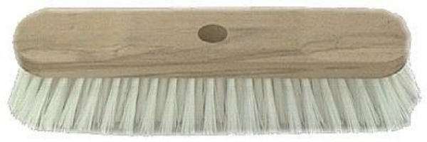 Afbeeldingen van Schuurborstel, polyam./steelhouder 30cm