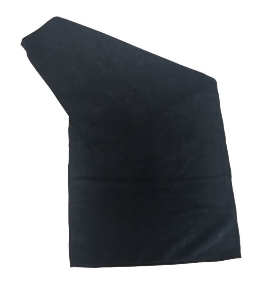 Afbeeldingen van Microvezeldoek EVLO T-Black 40x85
