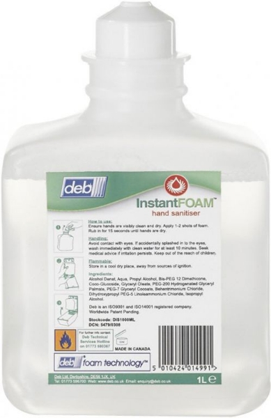 Afbeeldingen van Deb Instant Foam 1L