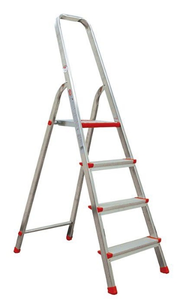 Afbeeldingen van Trapladder Steddy 5+1 treden