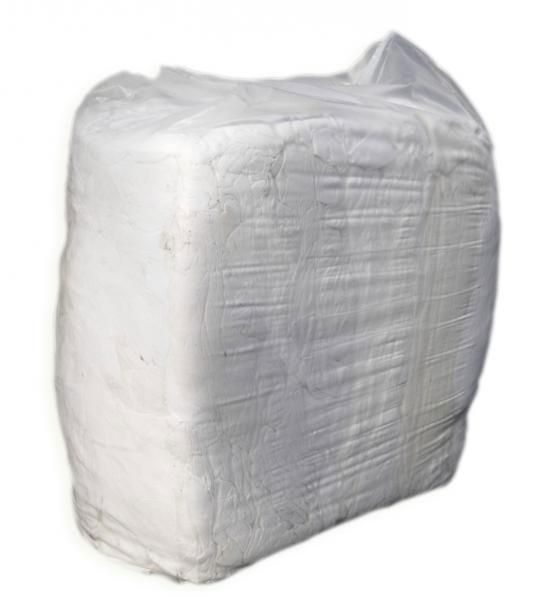 Afbeeldingen van Poetslap interlock-wit gesorteerd 10kg