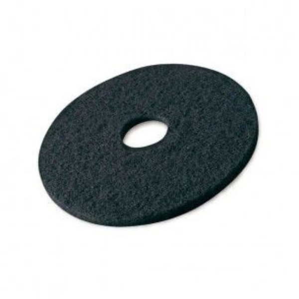 Afbeeldingen van Vloerpads 6" Zwart, 5st