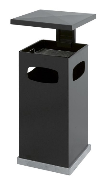 Afbeeldingen van As-papierbak met afneembaar dak 70L