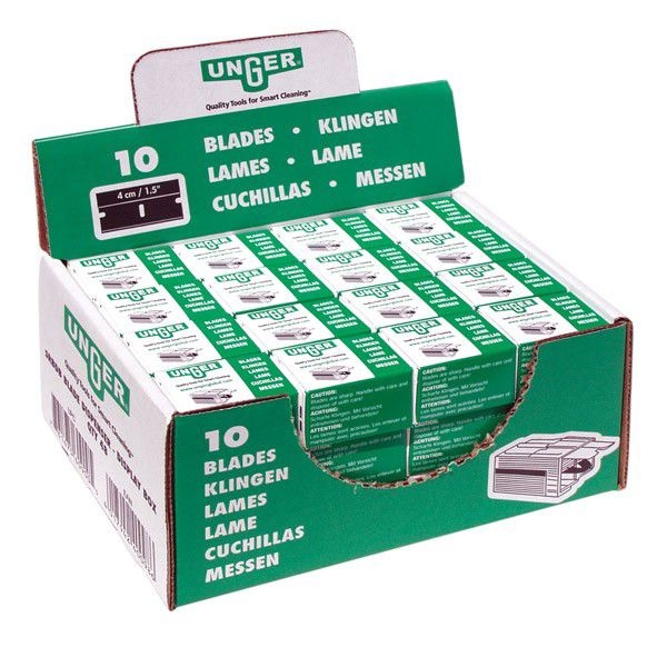 Afbeeldingen van Vervangmesjes Unger ErgoTec, 4 cm