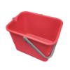 Afbeeldingen van Emmer 9L Rood