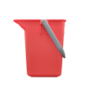 Afbeeldingen van Emmer 6L Rood