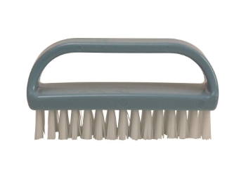 Afbeeldingen van Nagelborstel pvc met greep, hygiëne