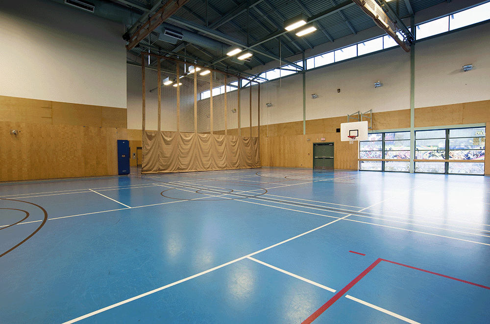 Professioneel onderhoud van sporthallen en sportclubs